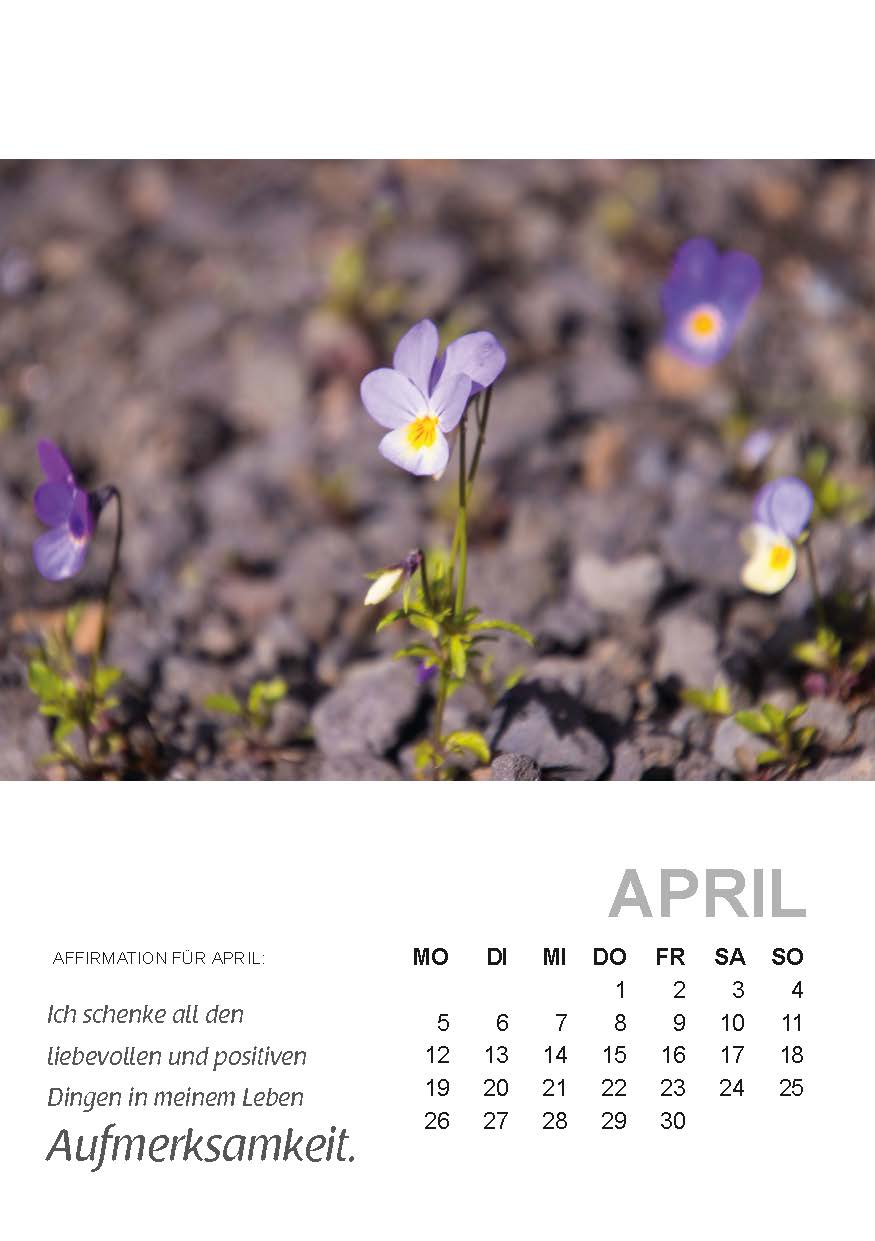 Seelenzeitkalender April 2021